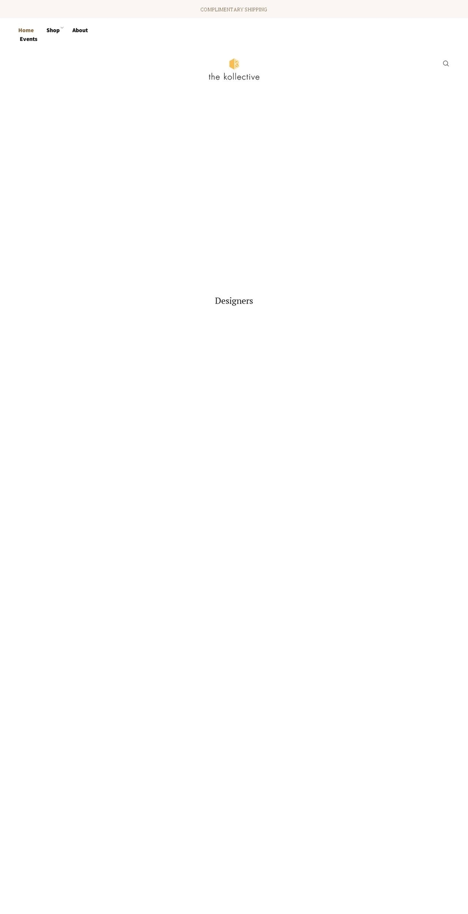 the-kollective.com shopify website screenshot