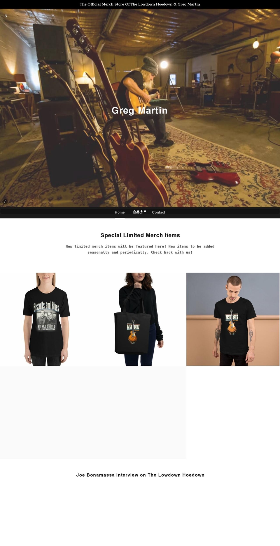 the-lowdown-hoedown-merch.myshopify.com shopify website screenshot