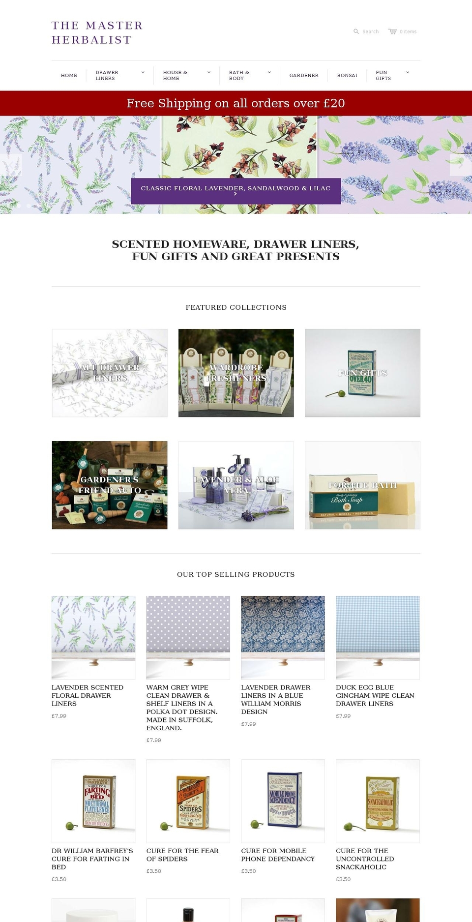 the-master-herbalist.com shopify website screenshot