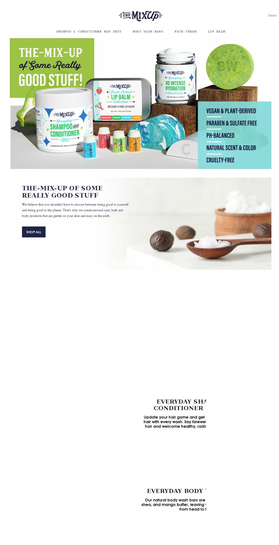 the-mix-up.com shopify website screenshot