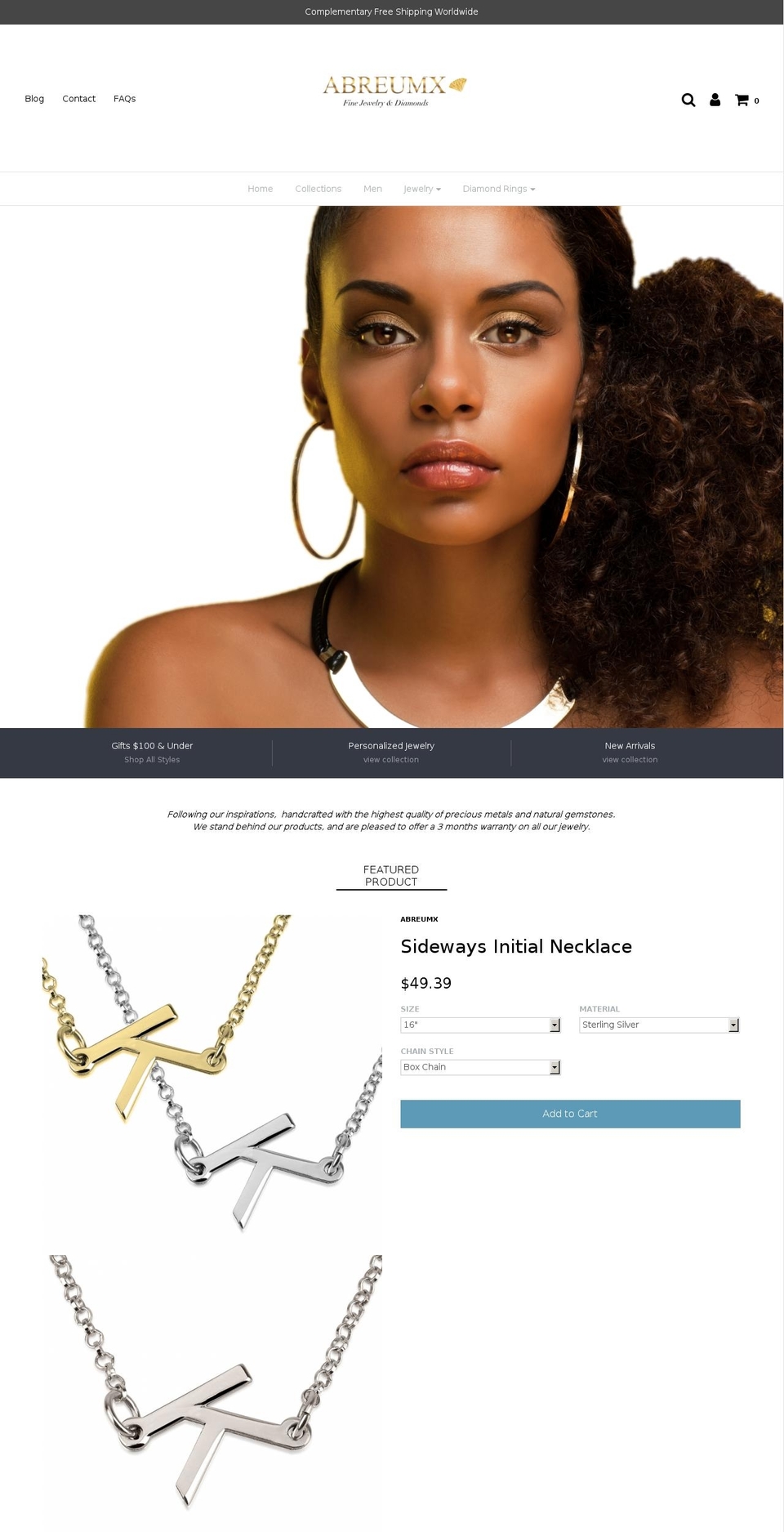 the-mxcompany.com — Shopify storefront screenshot