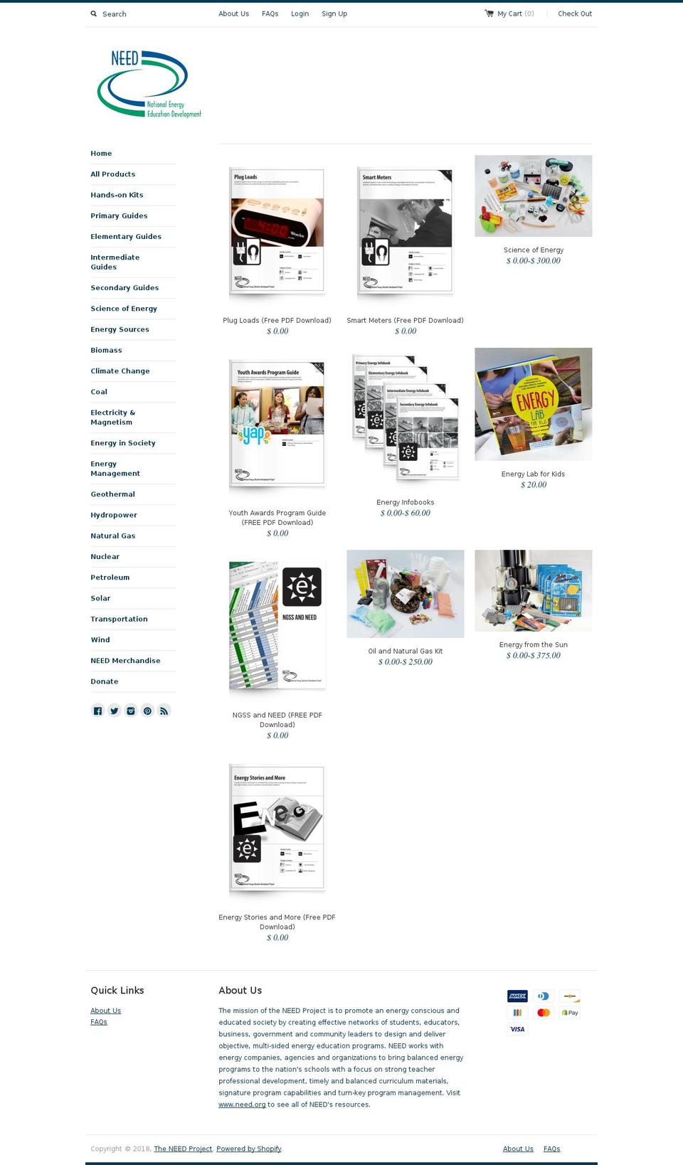 the-need-project.myshopify.com shopify website screenshot