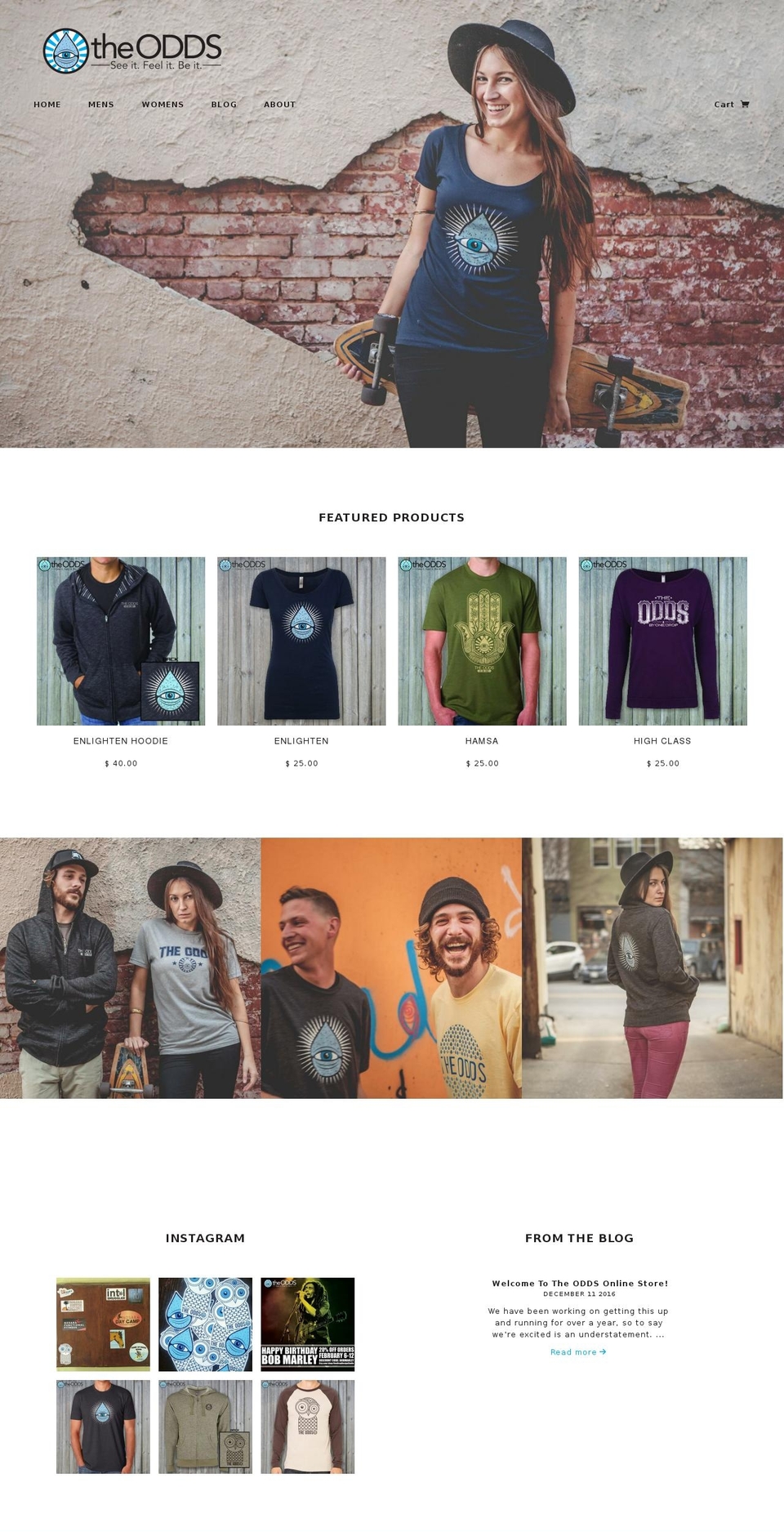 the-odds.com shopify website screenshot