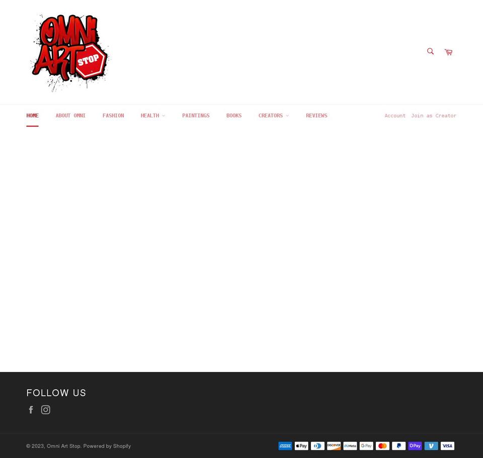 the-omni-shop.myshopify.com shopify website screenshot