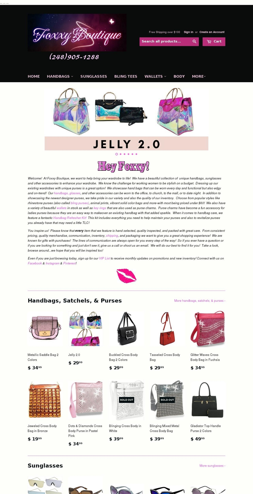 the-pink-closet.myshopify.com shopify website screenshot