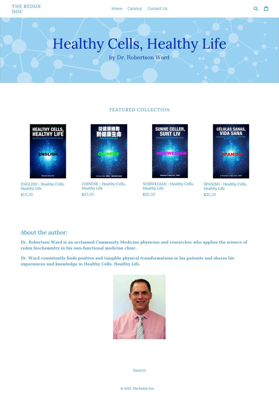 the-redox-doc.myshopify.com shopify website screenshot