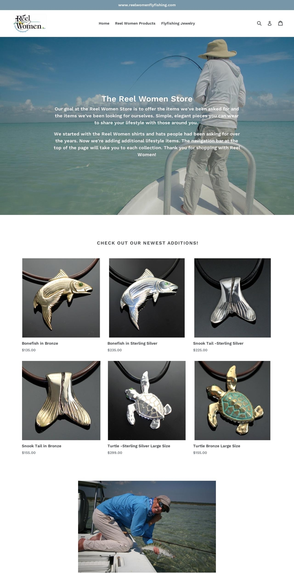 the-reel-women-store.myshopify.com shopify website screenshot