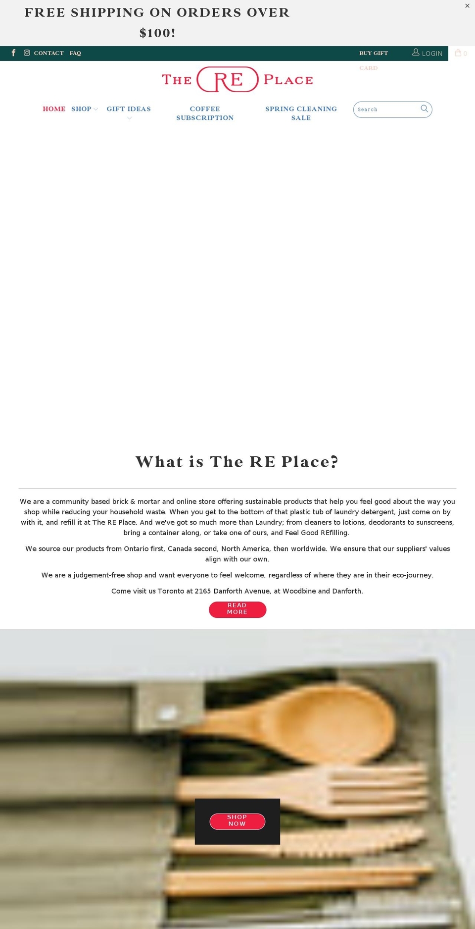 the-replace.com shopify website screenshot
