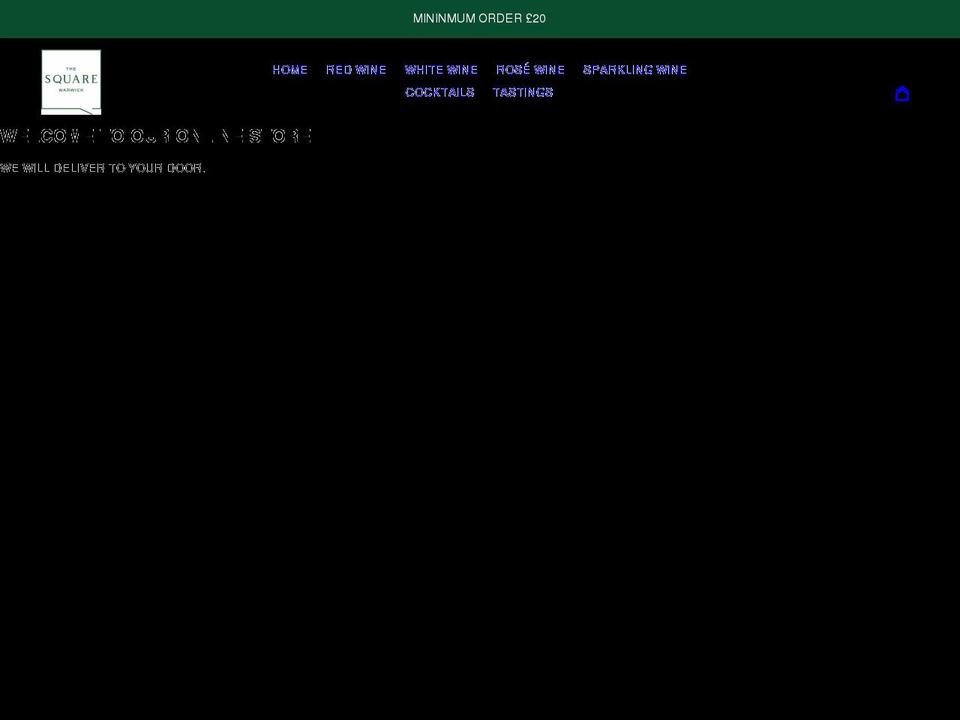 the-square-warwick.myshopify.com shopify website screenshot