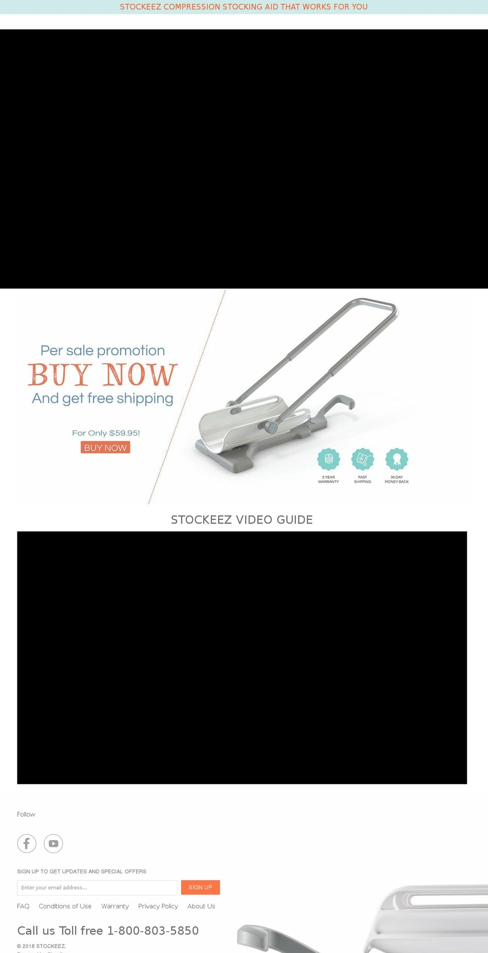 Stockeez (Parallax) Shopify theme site example the-stockeez.com