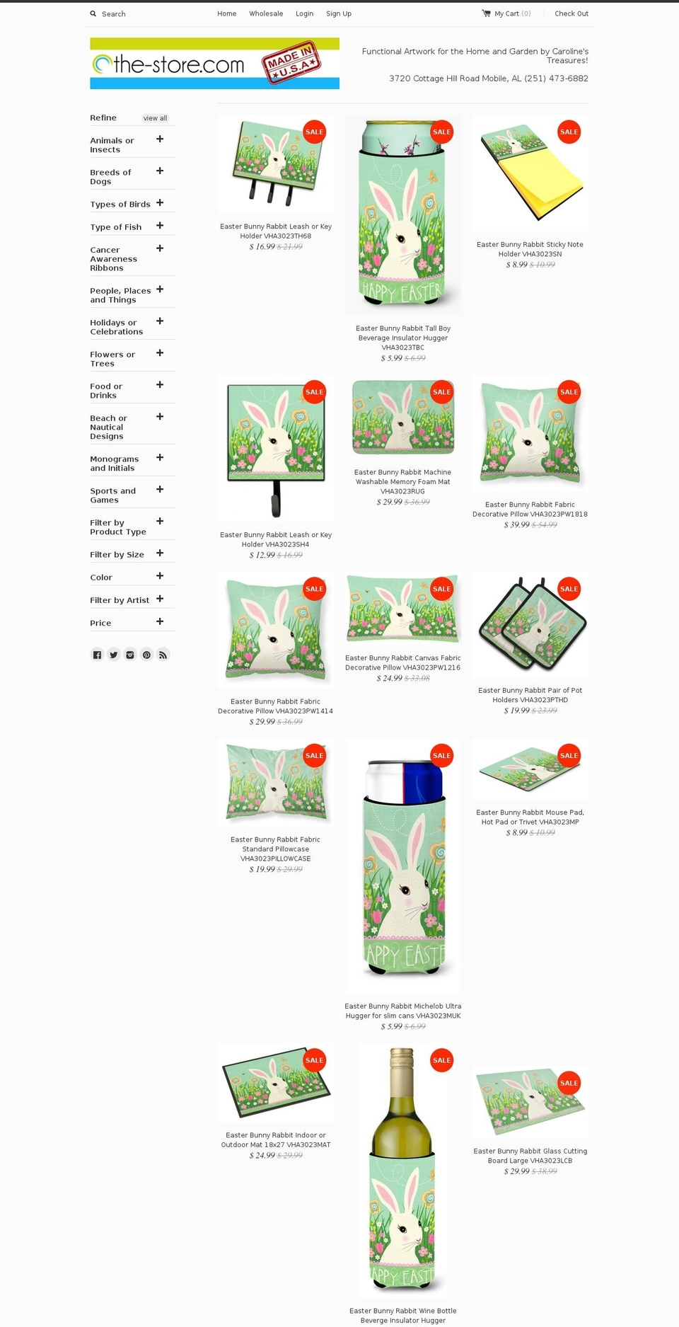 the-store.com shopify website screenshot