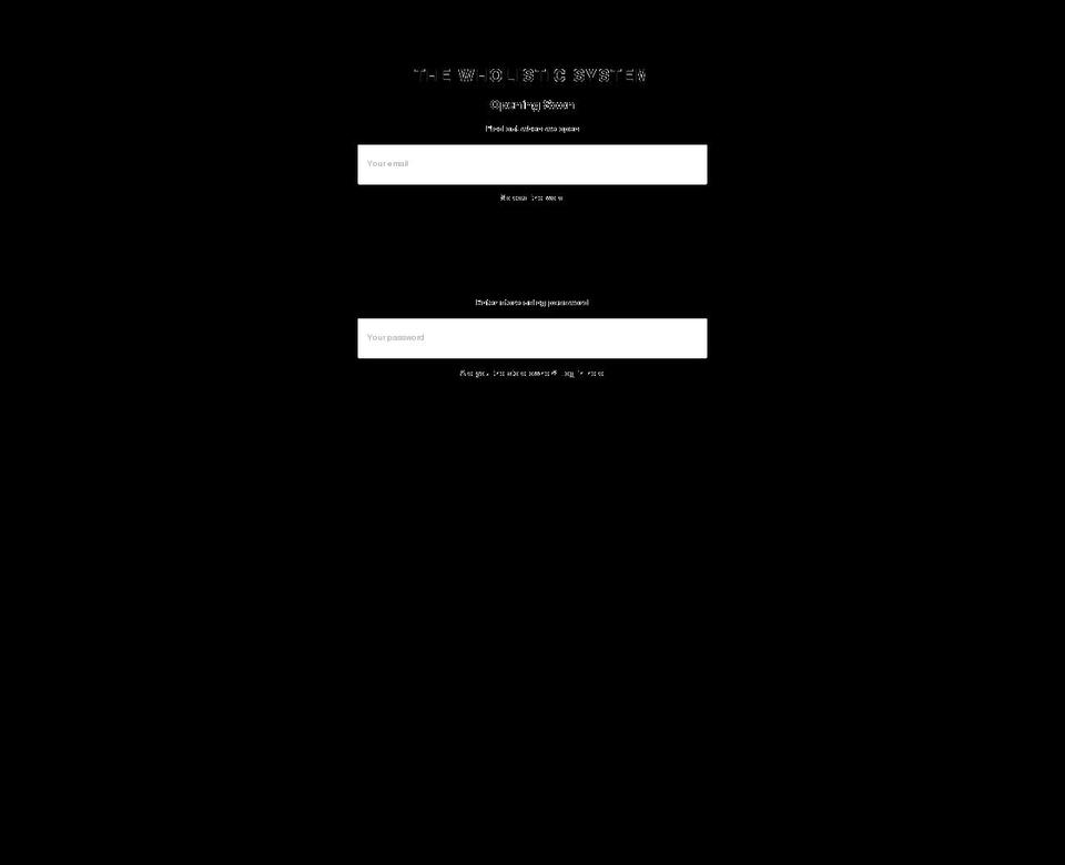 the-wholistic-system.myshopify.com shopify website screenshot