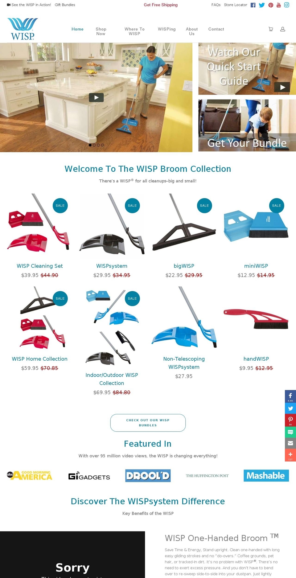 TheWISP.com - V1 Shopify theme site example the-wisp.com