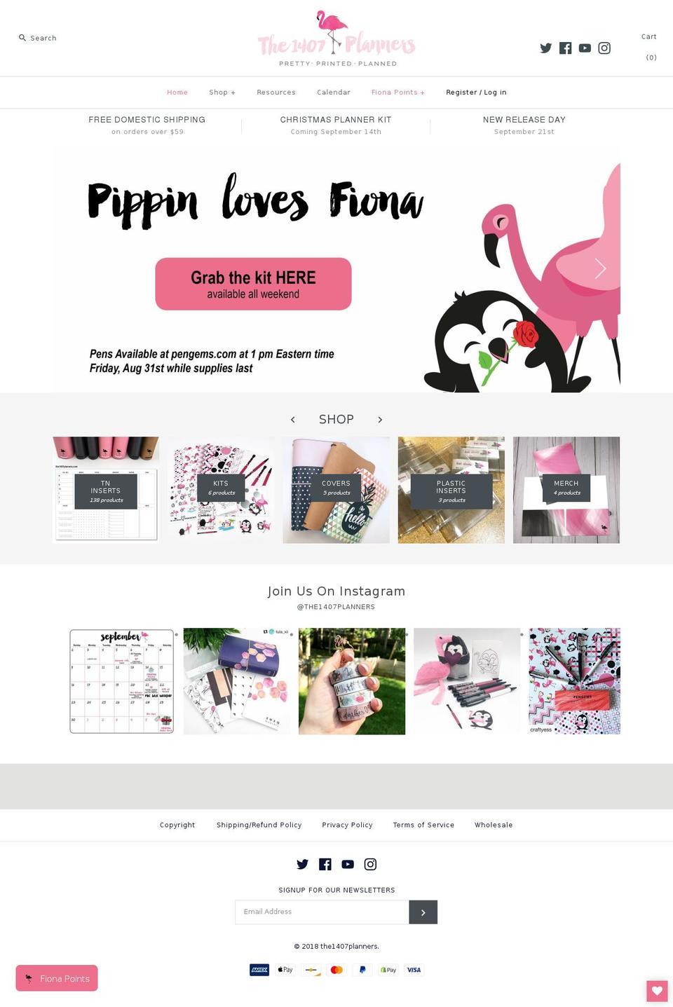 Pre SEO Copy of Symmetry Shopify theme site example the1407.com