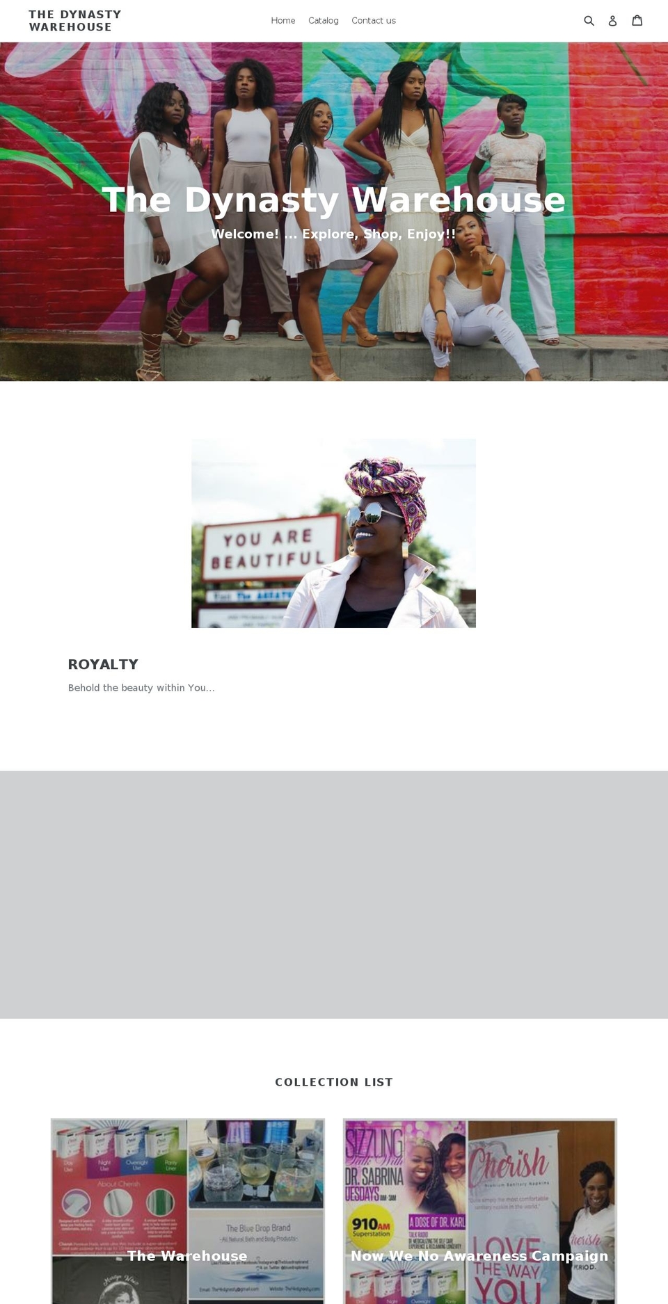 the4kdynasty.com — Shopify storefront screenshot