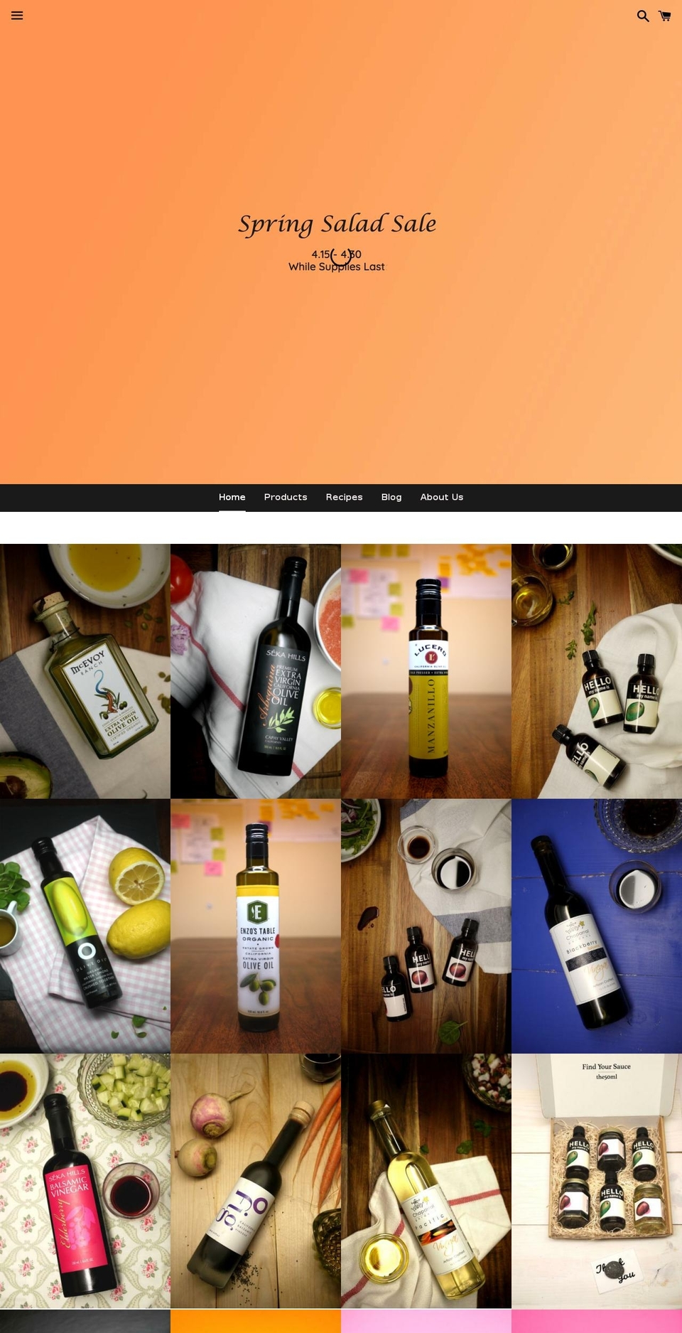 the50ml.com shopify website screenshot