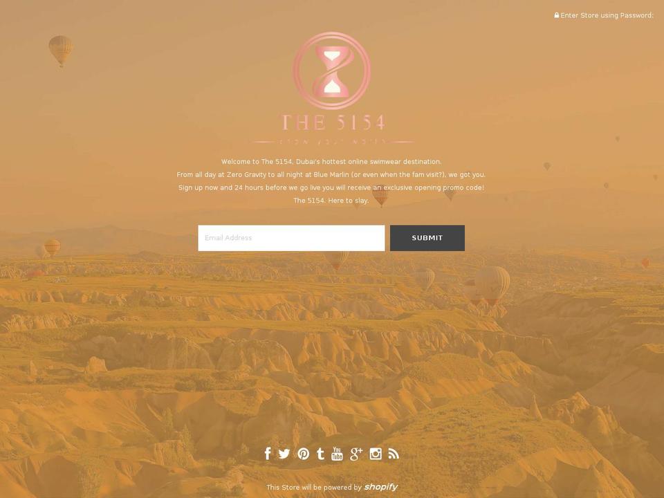 the5154.com shopify website screenshot