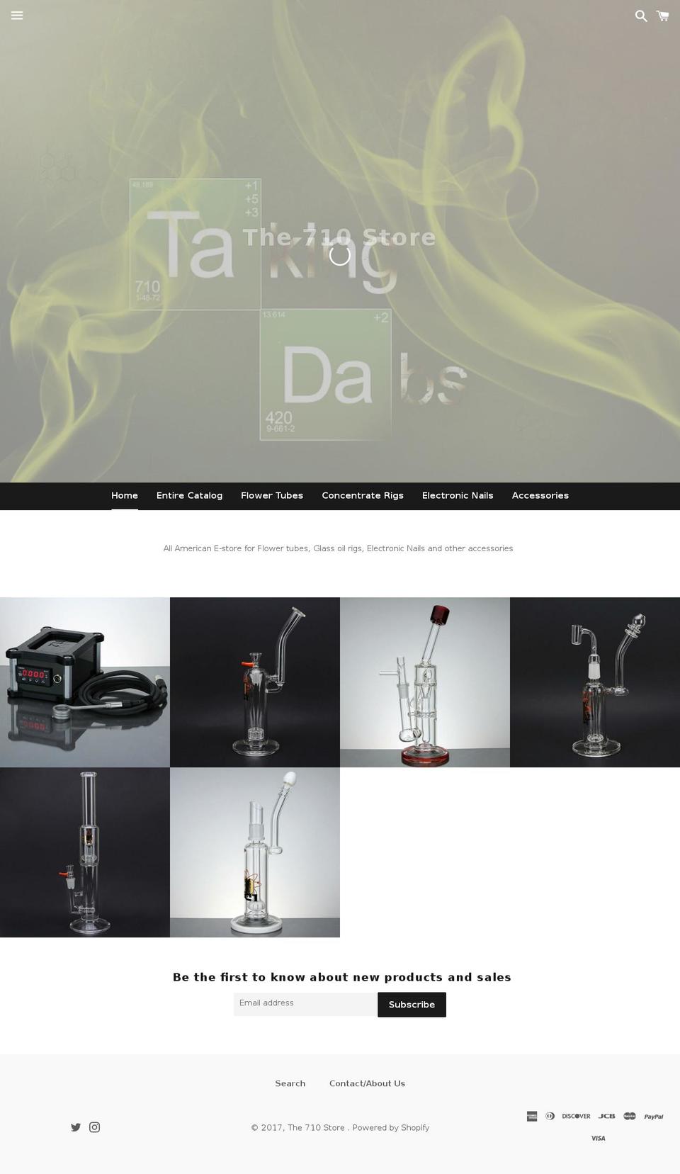 the710store.com shopify website screenshot