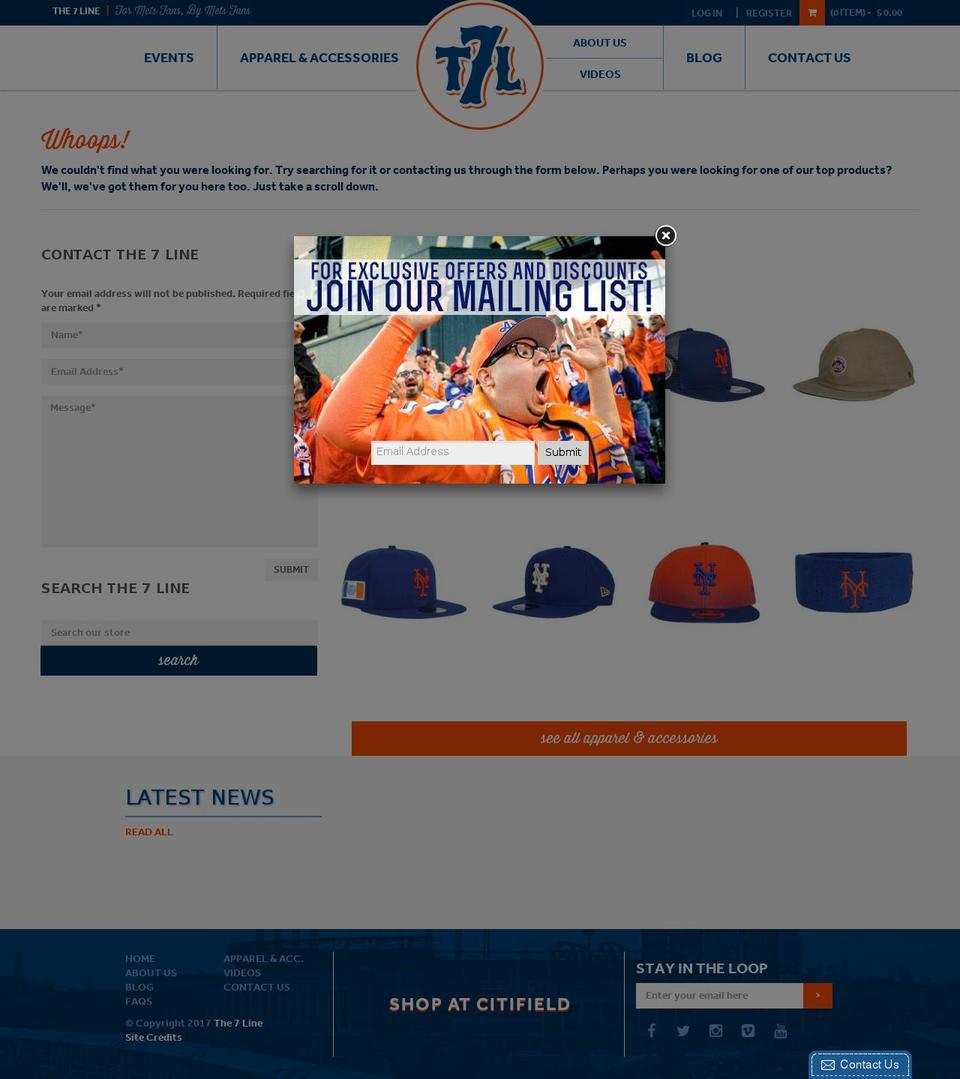 3five Development - The 7 Line V1.4 Shopify theme site example the7linesaloon.com