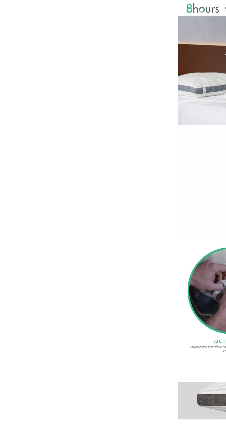 the8hours.com shopify website screenshot