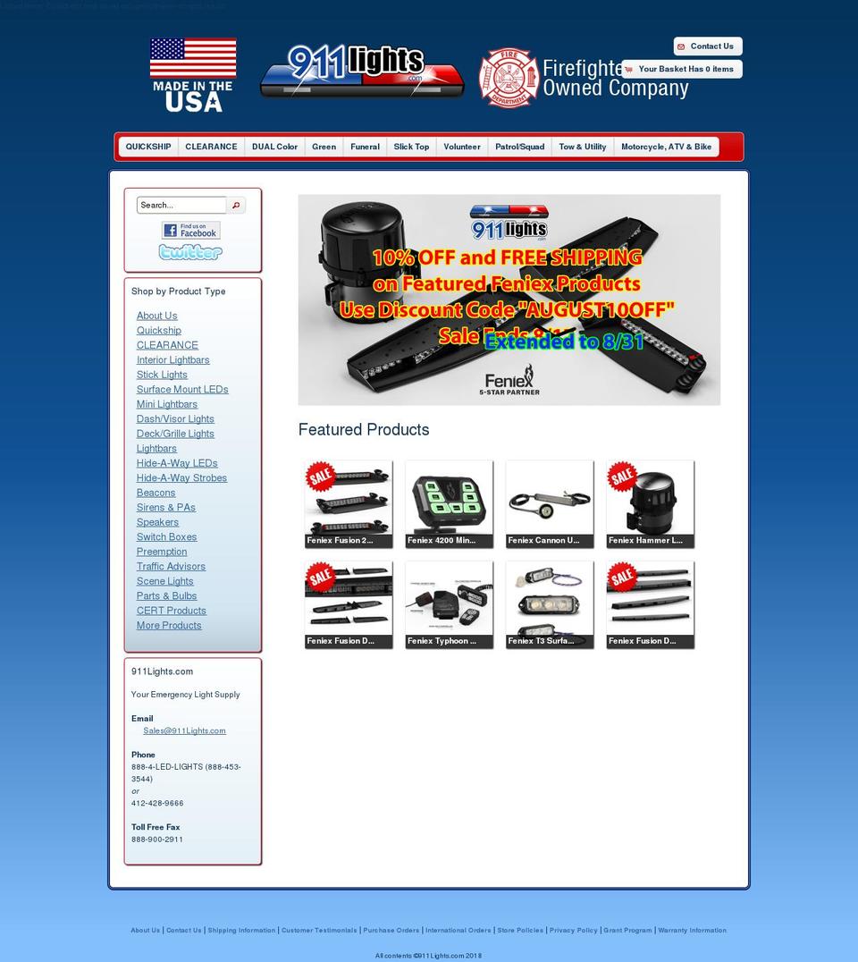 Main Bold jul18 Shopify theme site example the911store.com