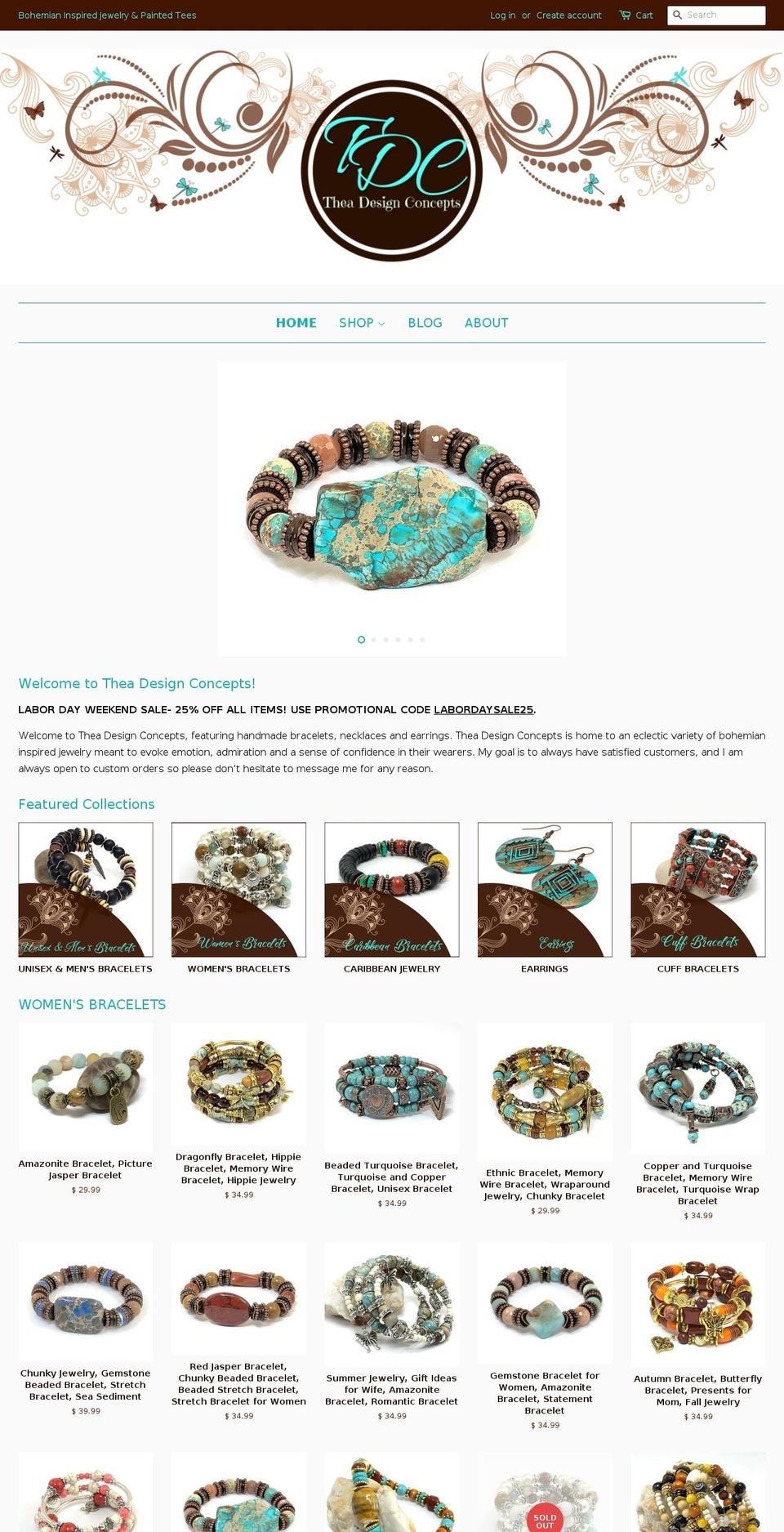 theadesignconcepts.com shopify website screenshot