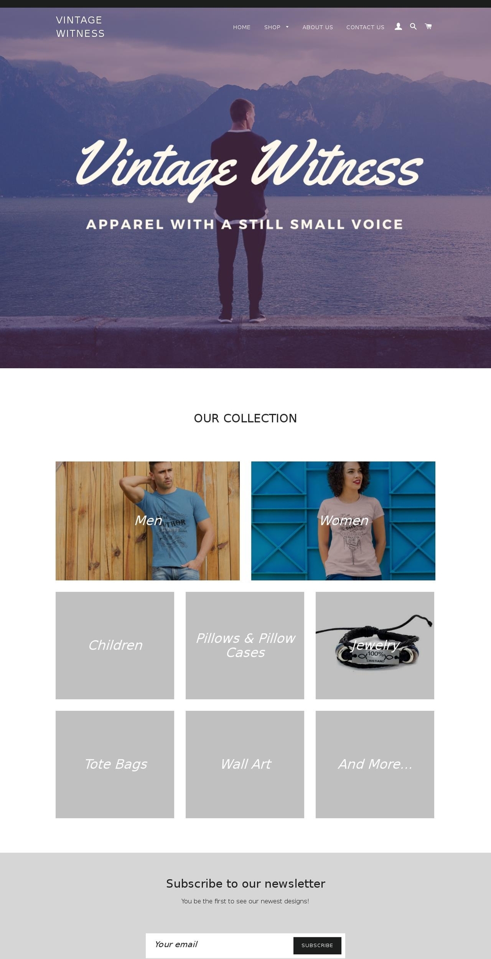 theagapelife.com — Shopify storefront screenshot