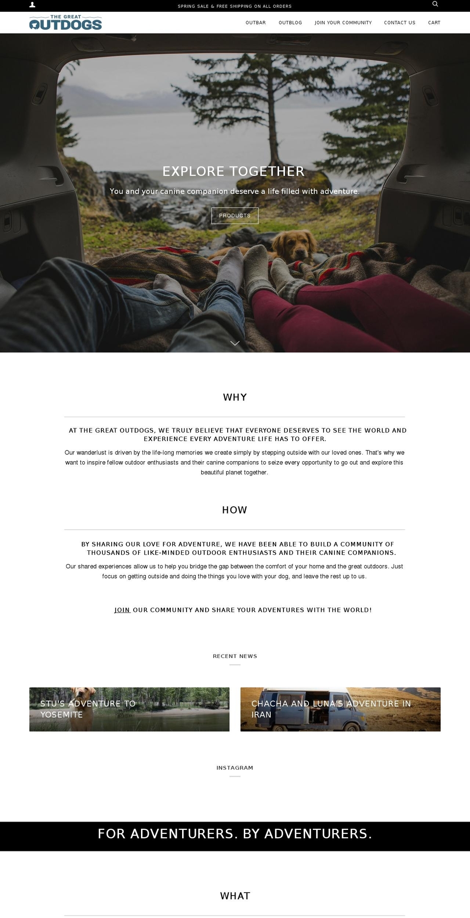 thealfadog.com shopify website screenshot