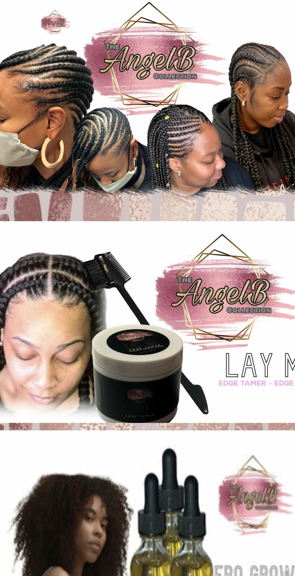 theangelbcollection.com shopify website screenshot