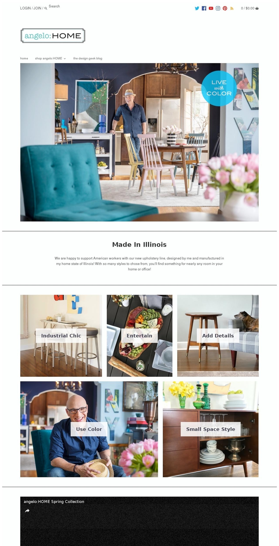 theantidesigner.com shopify website screenshot