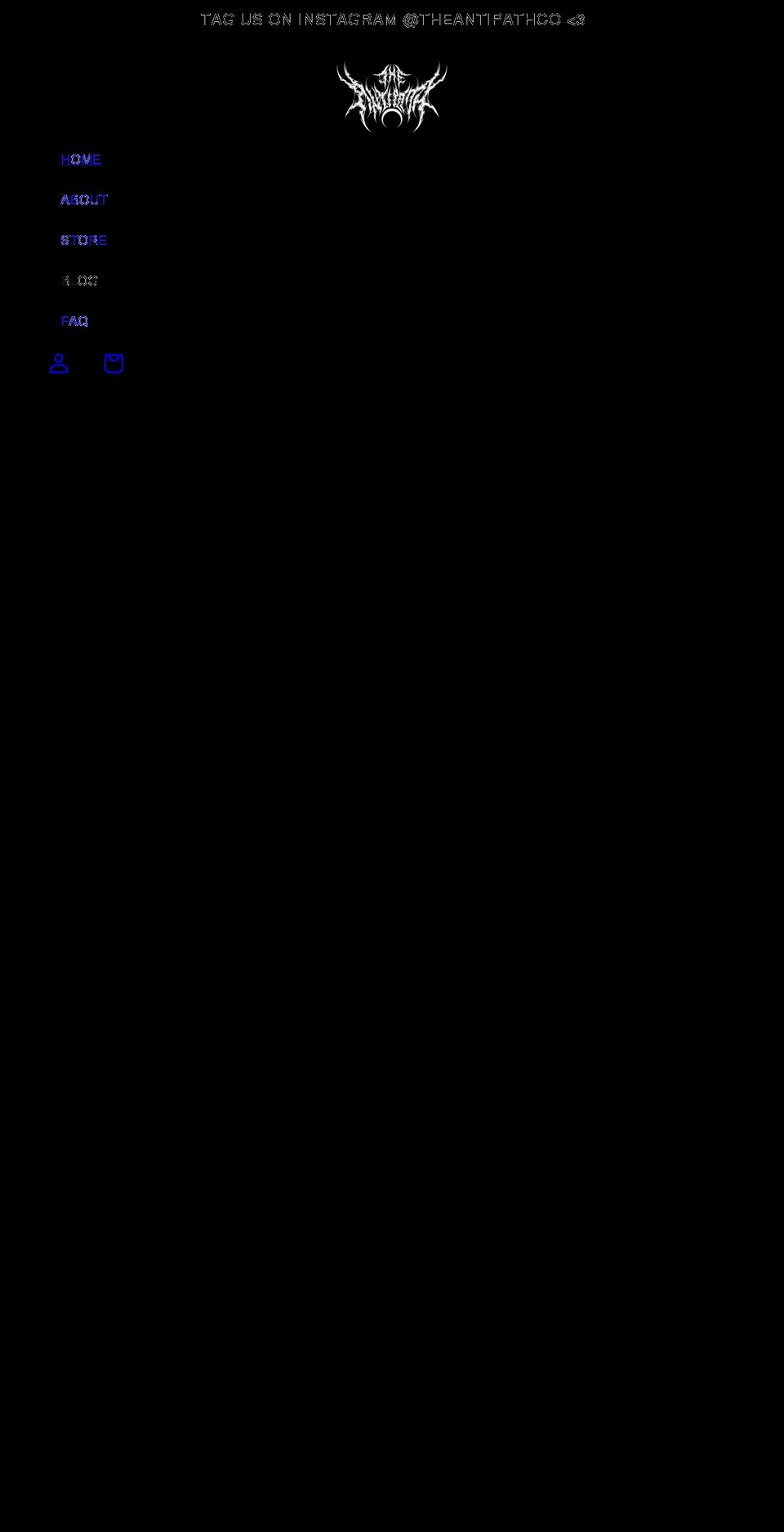 theantipath.com shopify website screenshot