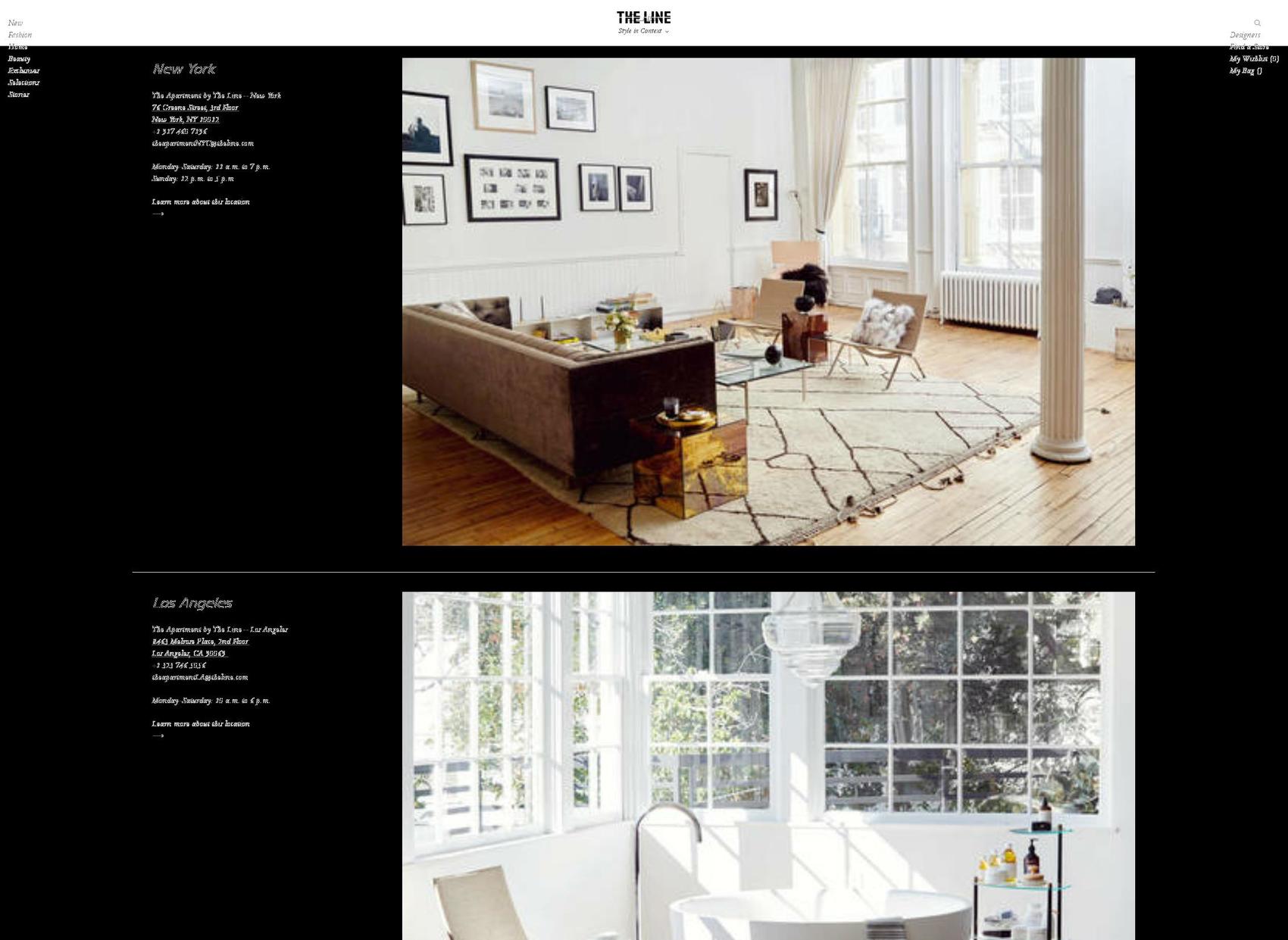 theapartment.com — Shopify storefront screenshot