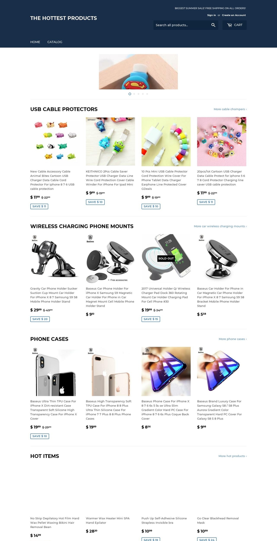 theapparelguide.com — Shopify storefront screenshot