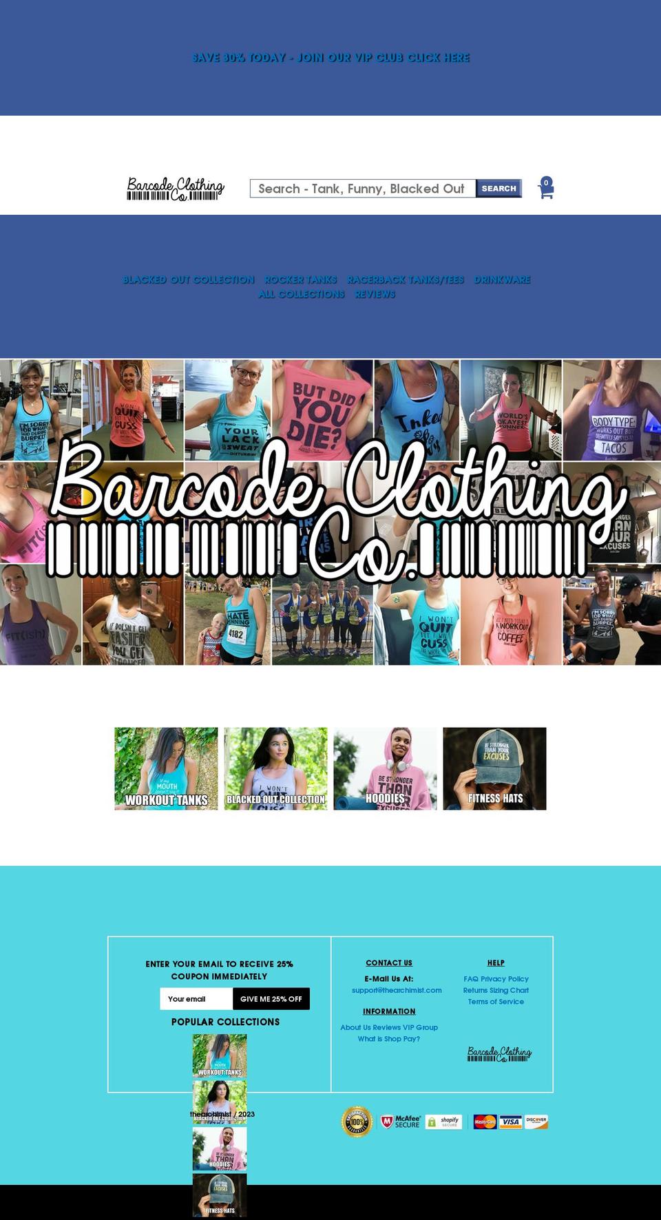thearchimist.com shopify website screenshot