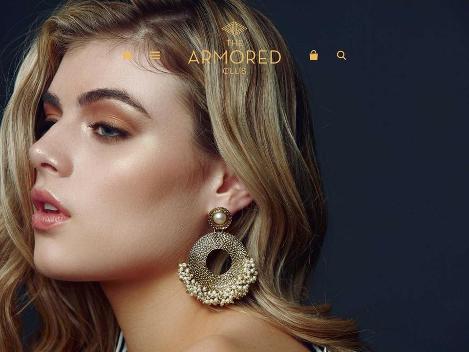 thearmoredclub.com shopify website screenshot