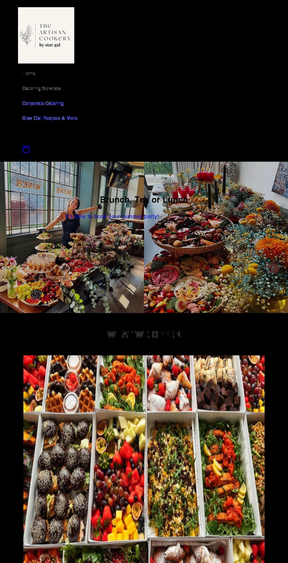 theartisancookery.co.uk shopify website screenshot
