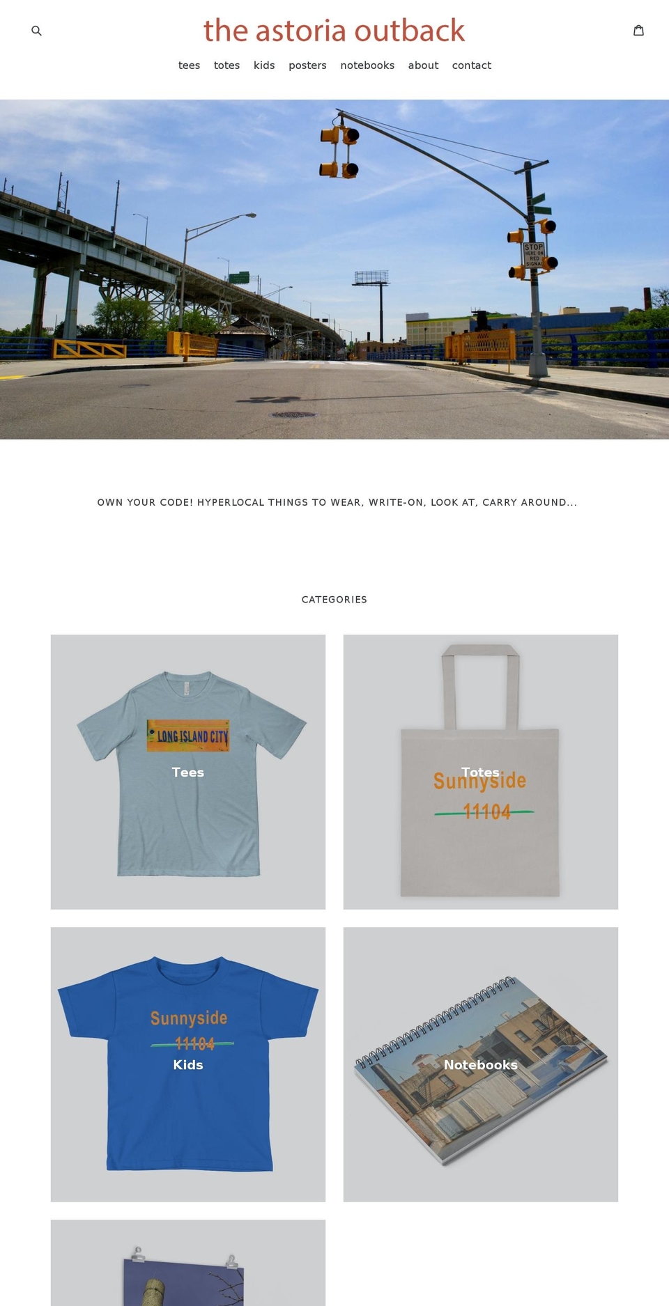 theastoriaoutback.com shopify website screenshot
