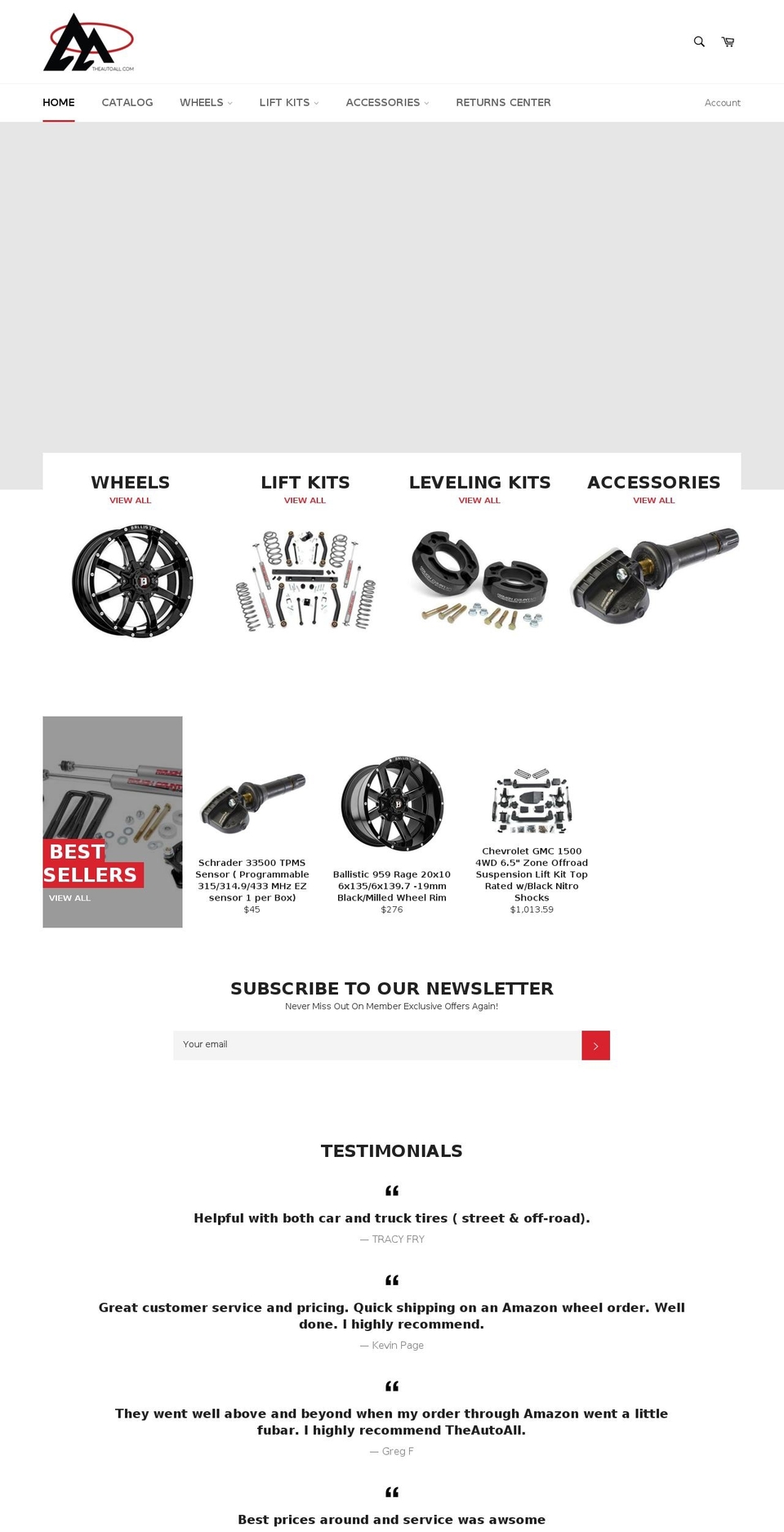 theautoall.com — Shopify store on .com