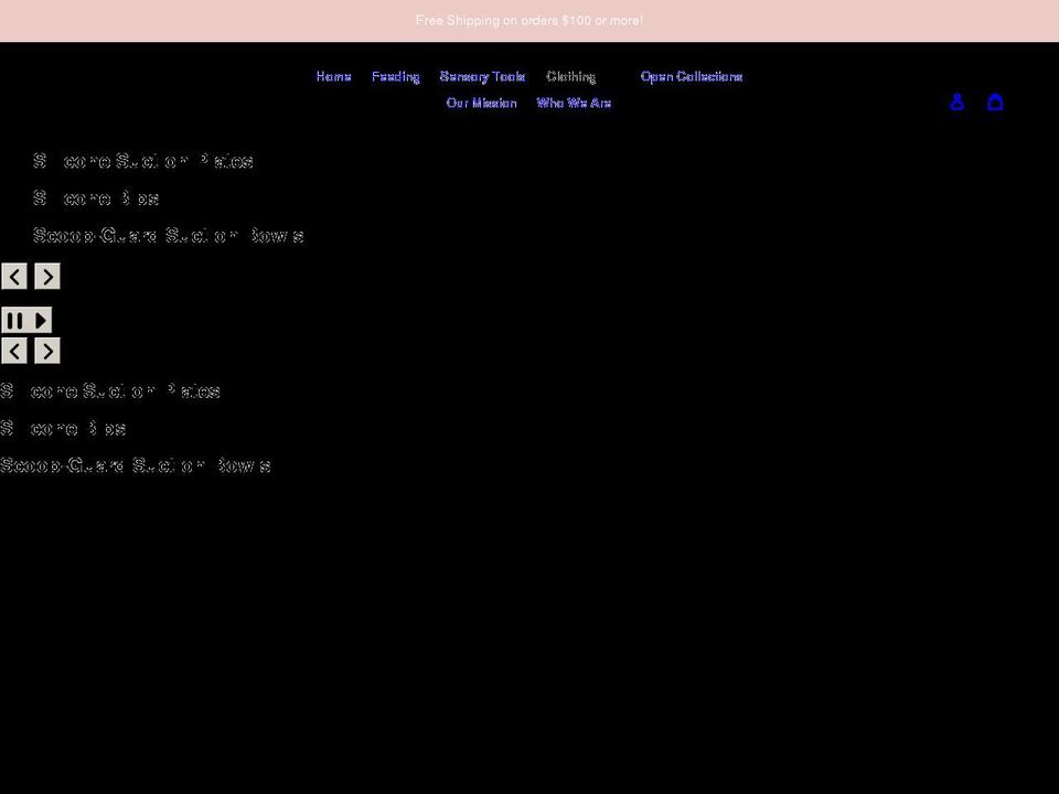 theaweandwonderco.com shopify website screenshot