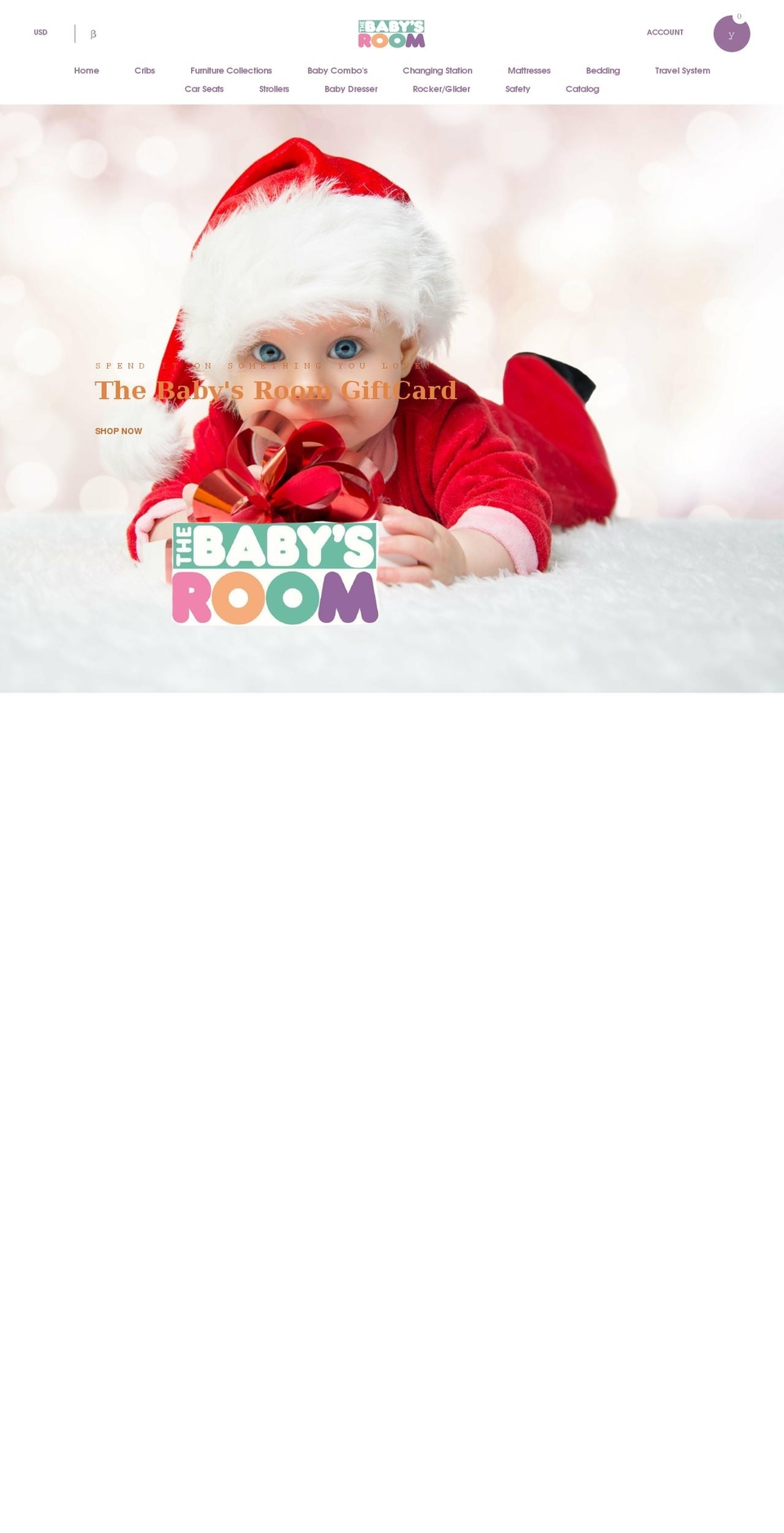 Install-package-nesos-v Shopify theme site example thebabysroom.co