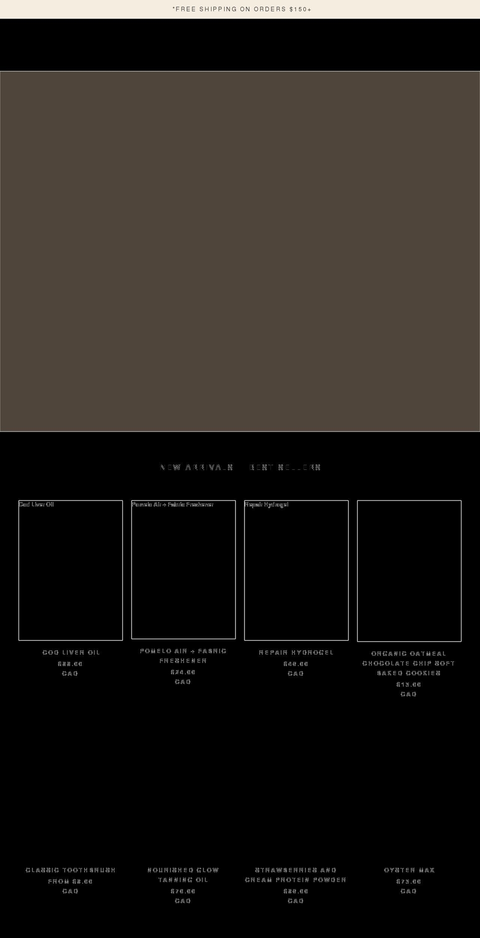 thebalancedmarket.com shopify website screenshot