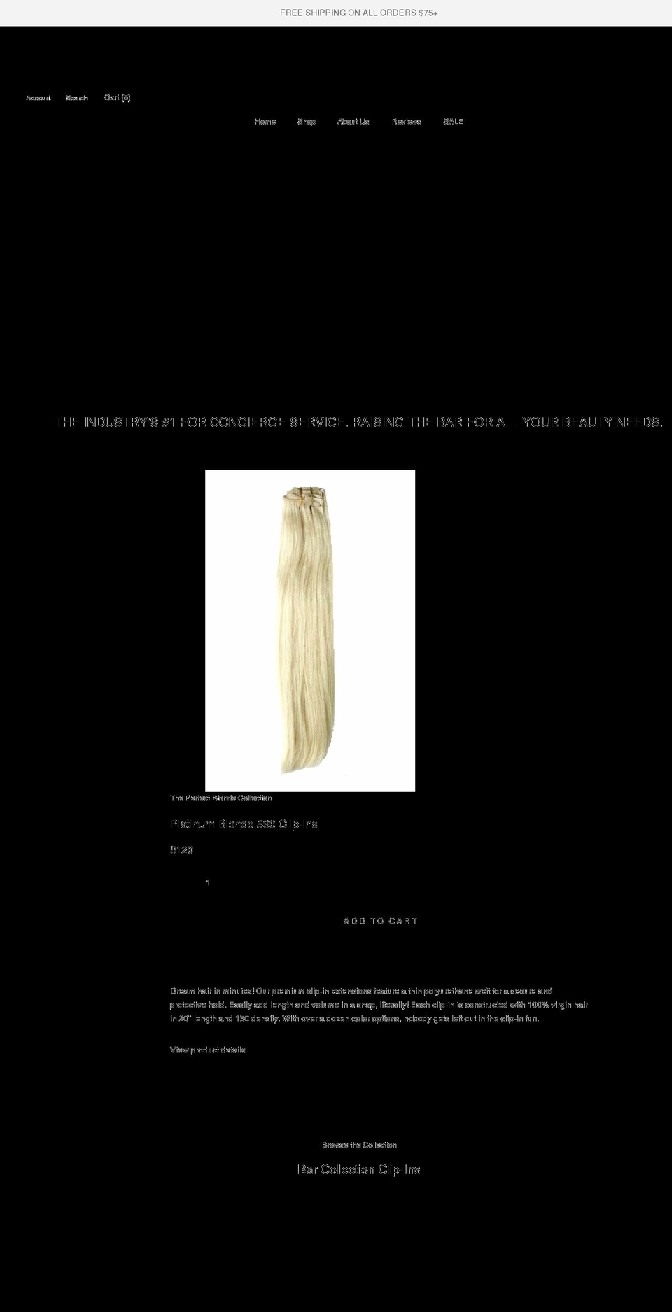 thebarcollection.com shopify website screenshot