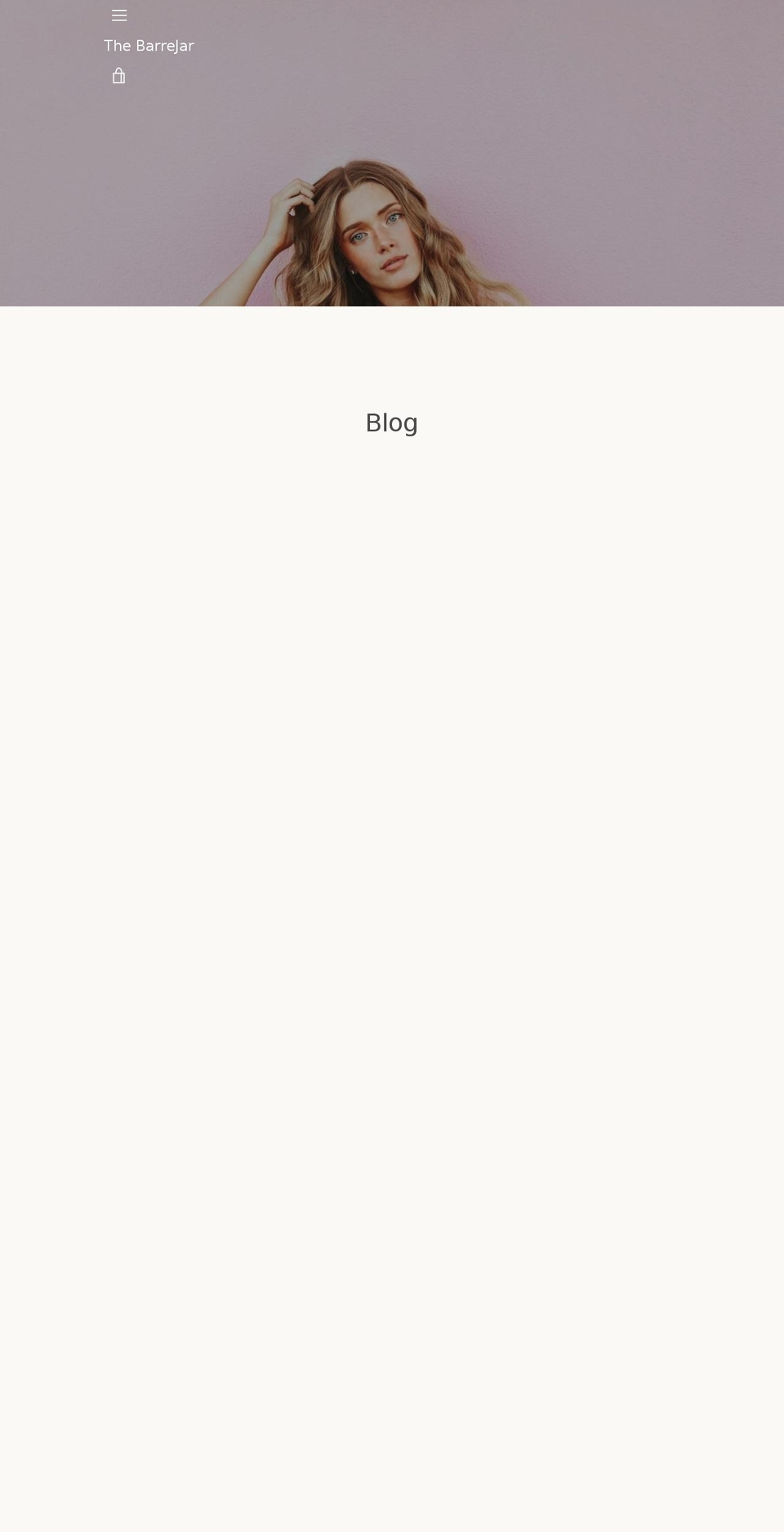 thebarrejar.com — Shopify storefront screenshot
