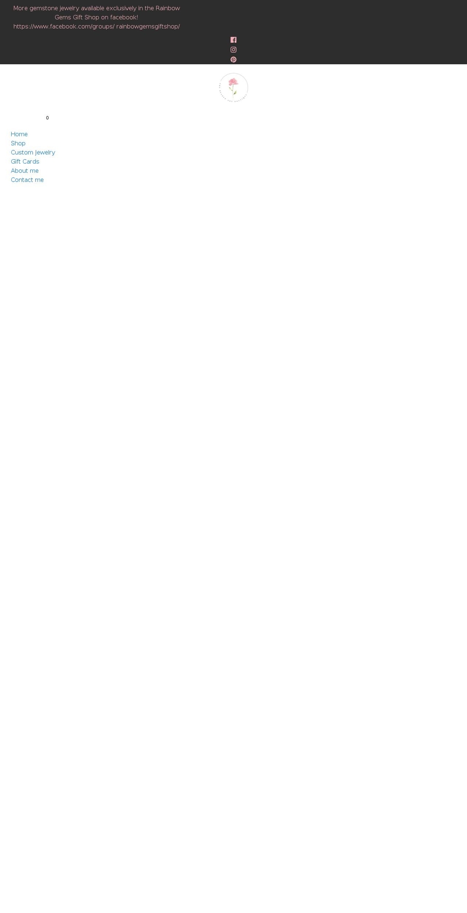 thebeadedartboutique.com shopify website screenshot