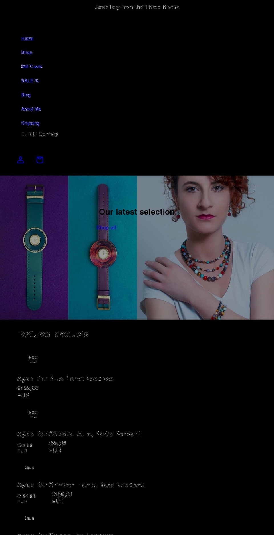 thebeaderypassau.com shopify website screenshot