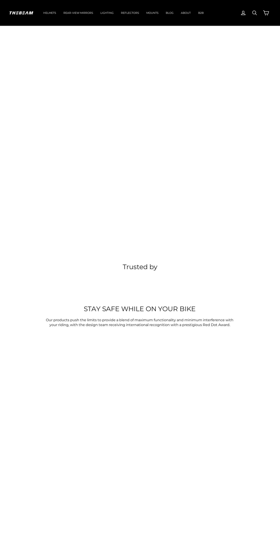 thebeam-europe.com — Shopify storefront screenshot