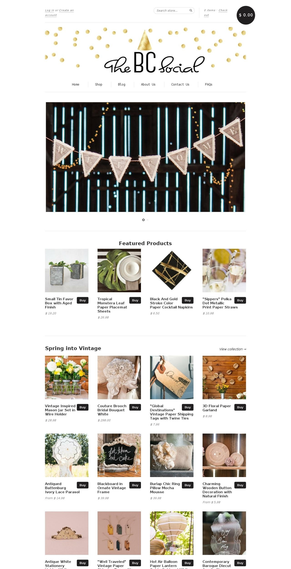 thebearcoatsocial.com shopify website screenshot