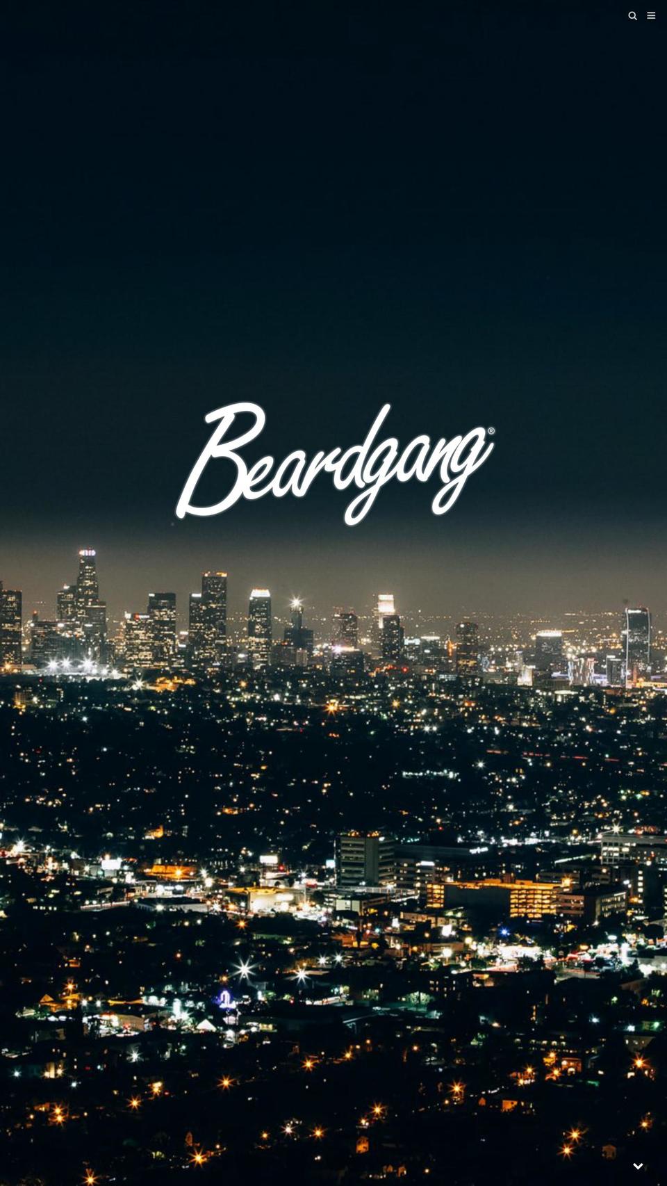 thebeardgang.org shopify website screenshot