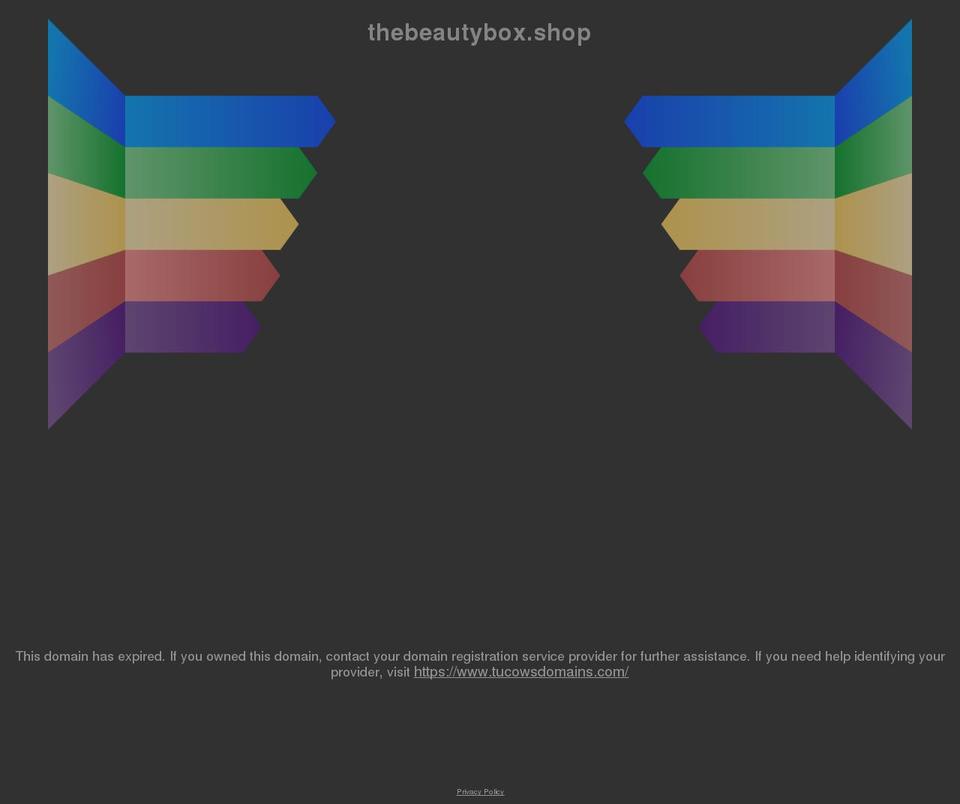 thebeautybox.shop shopify website screenshot