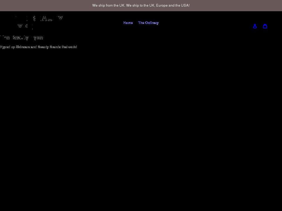 thebeautyhype.shop shopify website screenshot